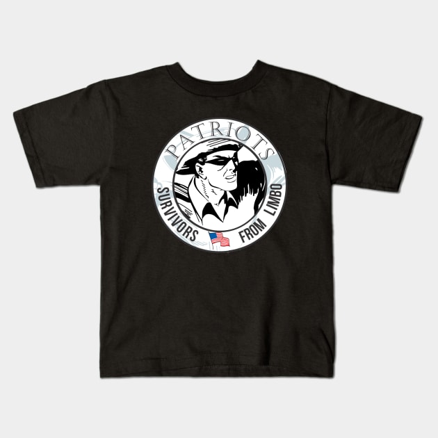 Patriots - Fighting Yank Insignia Kids T-Shirt by Firme